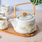 Vintage Teapot and Cup Set Nestasia