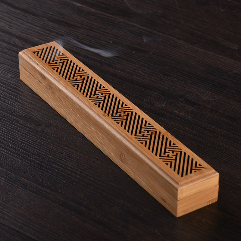 Bamboo Lying Incense Burner Sandalwood Household Incense Stick Hollow Incense Burner Seat kafalo