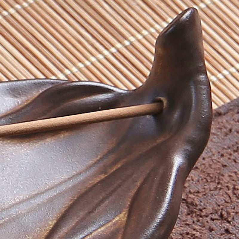 Bamboo Leaf Sandalwood Incense Stick Ornaments kafalo