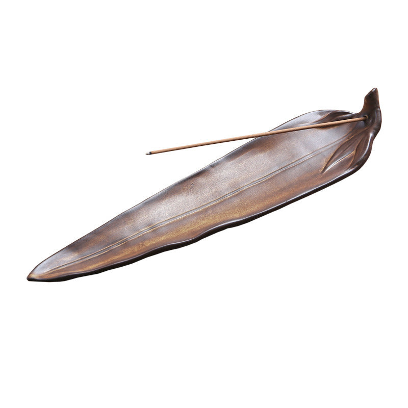 Bamboo Leaf Sandalwood Incense Stick Ornaments kafalo
