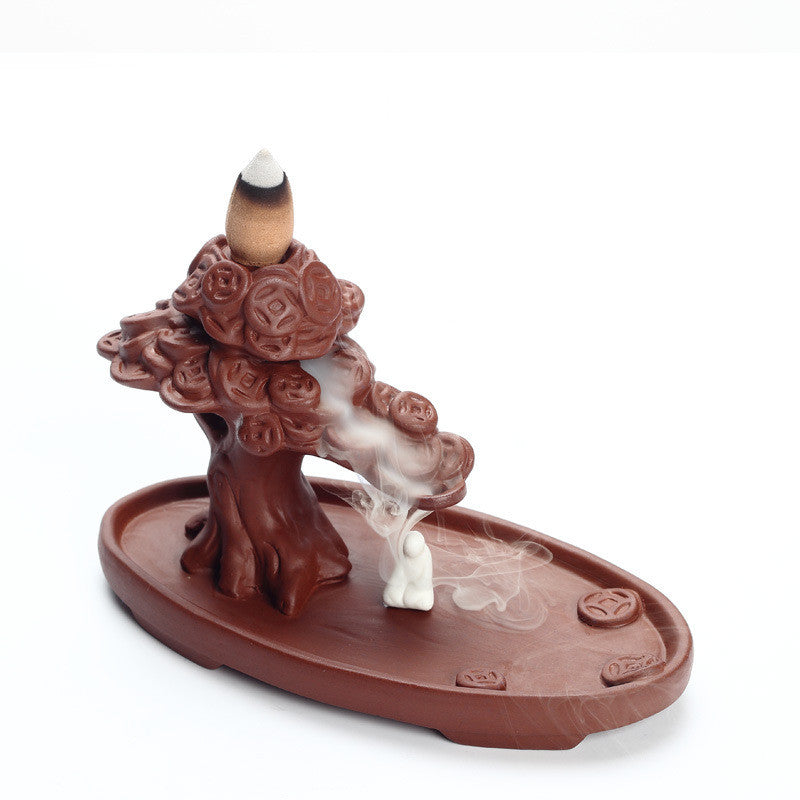 Handmade Zisha Backflow Incense Burner Wu Chenxiang Incense Incense Burner kafalo