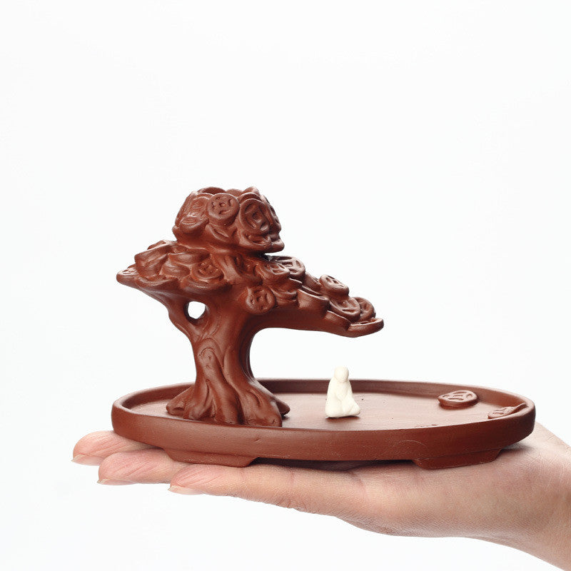 Handmade Zisha Backflow Incense Burner Wu Chenxiang Incense Incense Burner kafalo