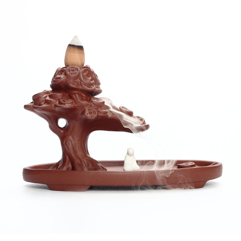 Handmade Zisha Backflow Incense Burner Wu Chenxiang Incense Incense Burner kafalo