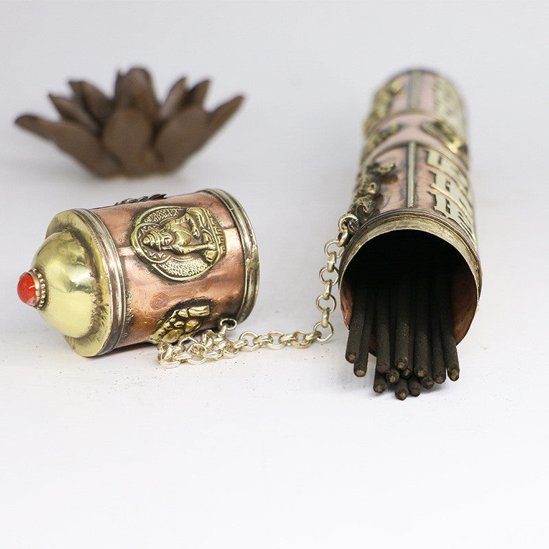 Handmade Sandalwood Incense Stick Incense Tube kafalo