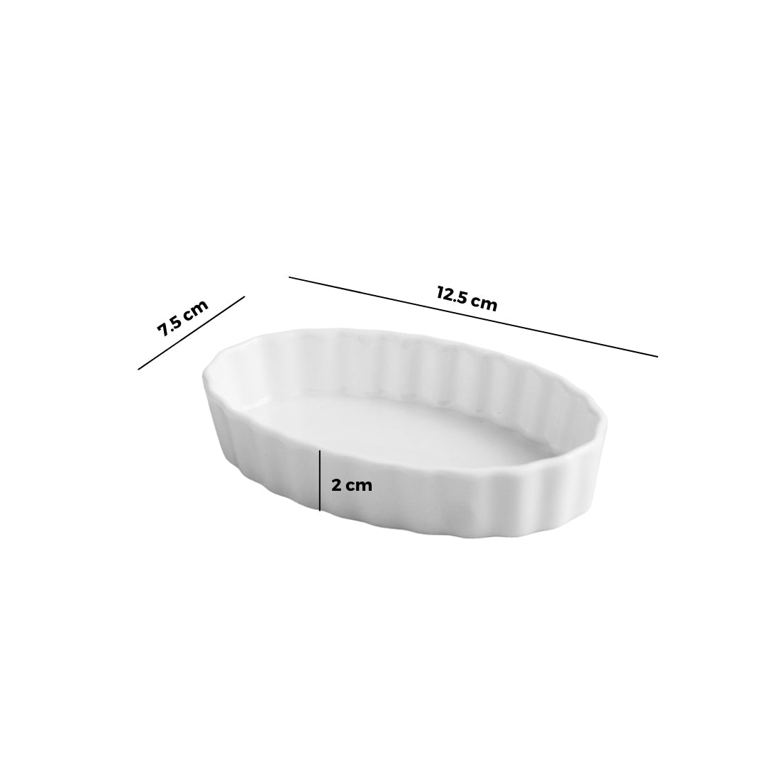 Oval Dish Set of 6 Nestasia