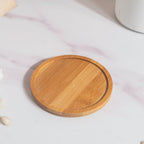 Earthy Elegance Planter Pot With Coaster Set Of 4 Nestasia