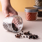 Textured Mason Jar Small Set of 6 Nestasia
