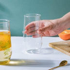 Sleek Glass Tumbler Set of 2 Nestasia