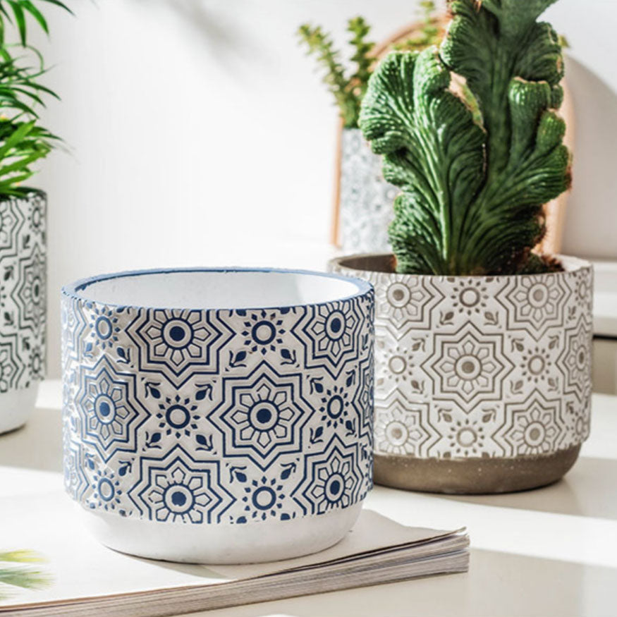 Vintage Round Pot Nestasia
