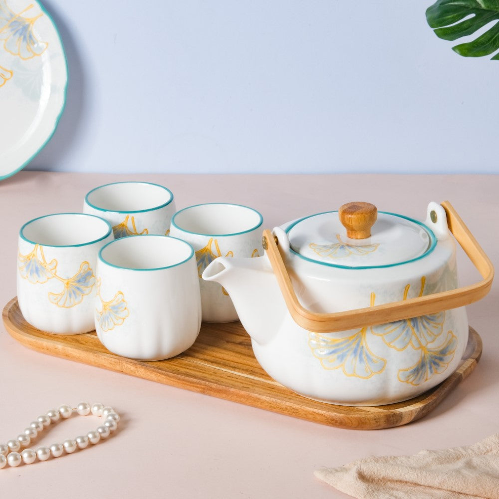 Vintage Teapot and Cup Set Nestasia
