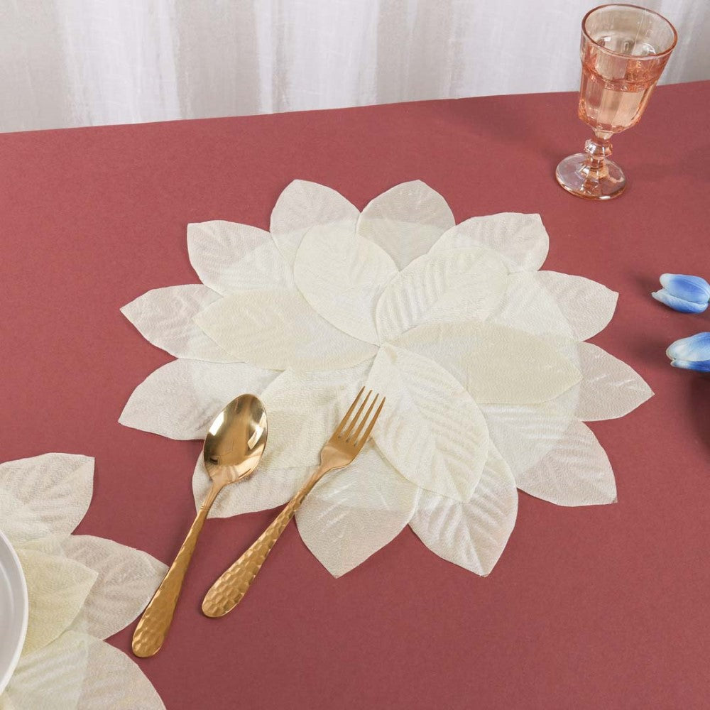 White Placemat Set of 2 Nestasia
