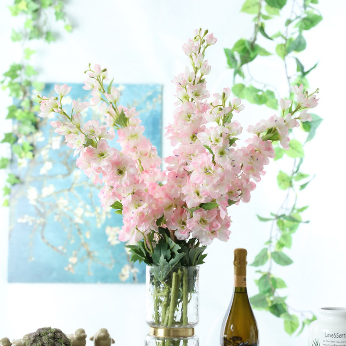 Delphinium Flower Nestasia
