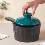 Cook and Serve Ceramic Cookware with Lid and Handle Nestasia