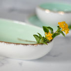 Oval Bowl Mint 600 ml Nestasia