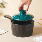 Cook and Serve Ceramic Cookware with Lid and Handle Nestasia
