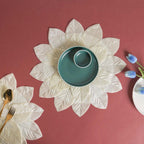 White Placemat Set of 2 Nestasia