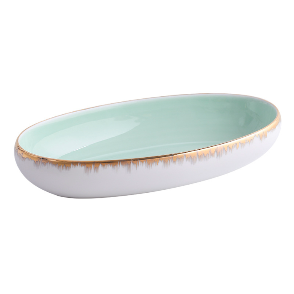 Oval Bowl Mint 600 ml Nestasia