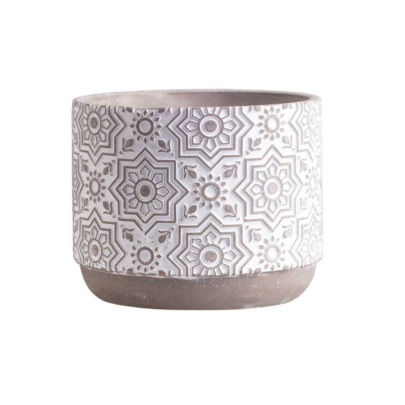Vintage Round Pot Nestasia