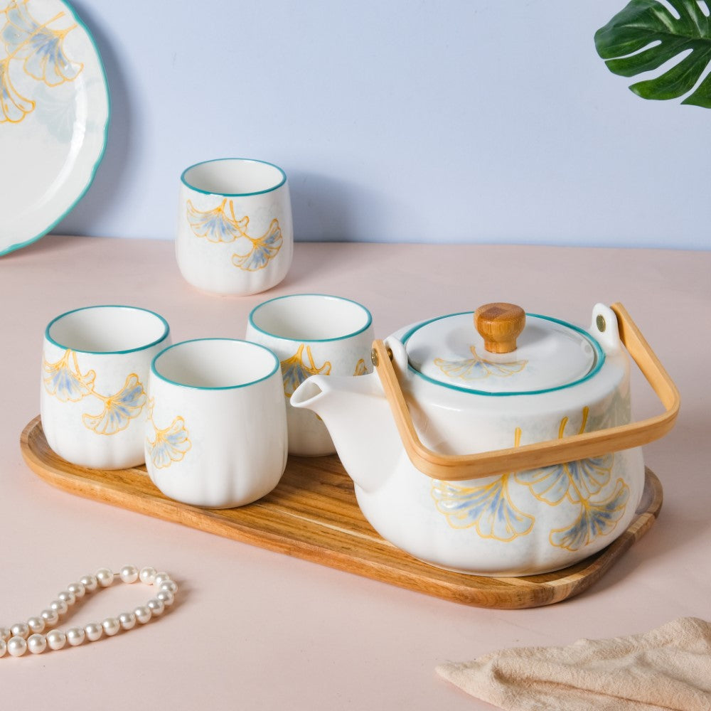 Vintage Teapot and Cup Set Nestasia