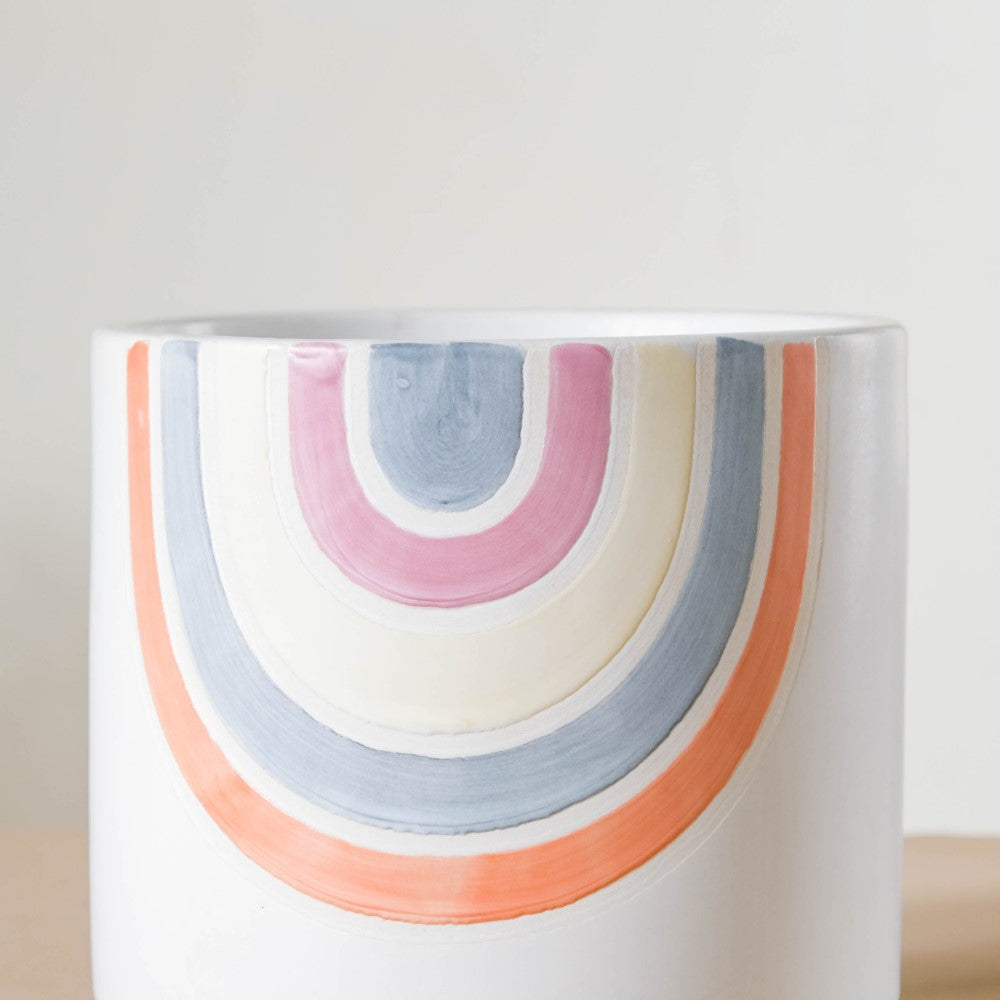 Rainbow Round Pot Large Nestasia