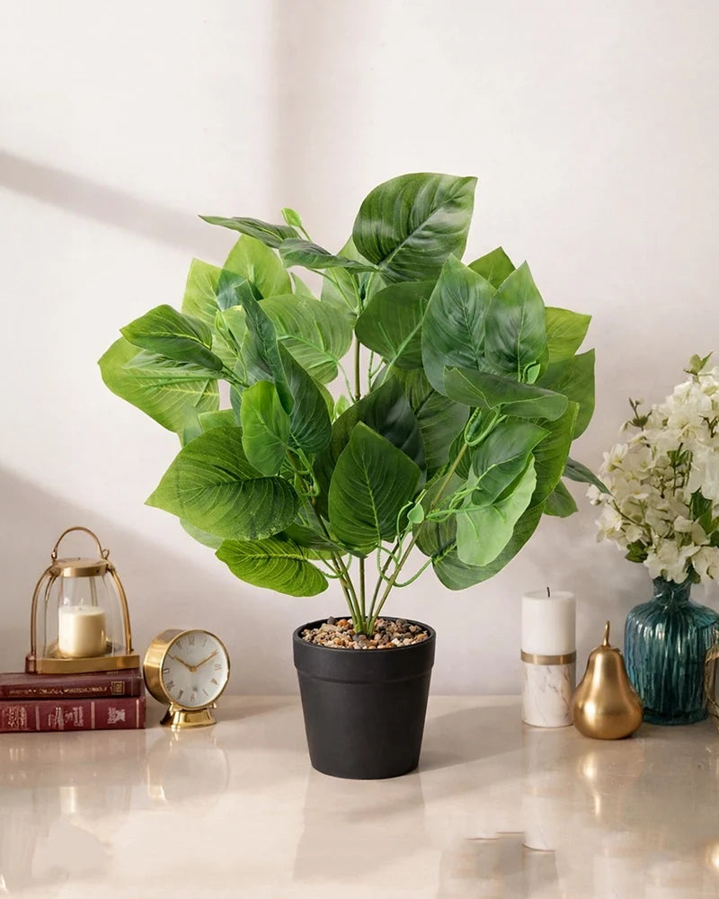 Artificial Plant with Pot Indoor Decorative Green Plant