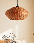 Handmade Wicker Ceiling Light for Home Decor and Lounge