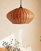 Handmade Wicker Ceiling Light for Home Decor and Lounge