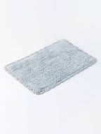 Handloom Cotton Rectangular Bath Mat For Bathroom