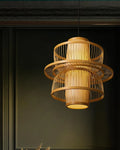 Bamboo Ceiling Lamp for Living Room Decoration