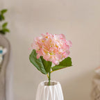 Faux Hydrangea Flower Pink Nestasia