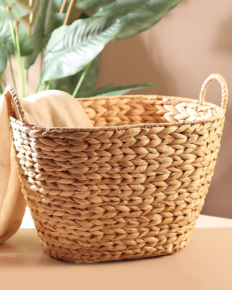 Seagrass Multi-Purpose Toy Basket for Kids’ Storage and Home Use