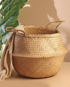 Seagrass Multi-Purpose Basket for Toy Storage and Planters