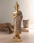 Polypropylene Buddha Idol for Home Decor, Living Room, and Office Desk