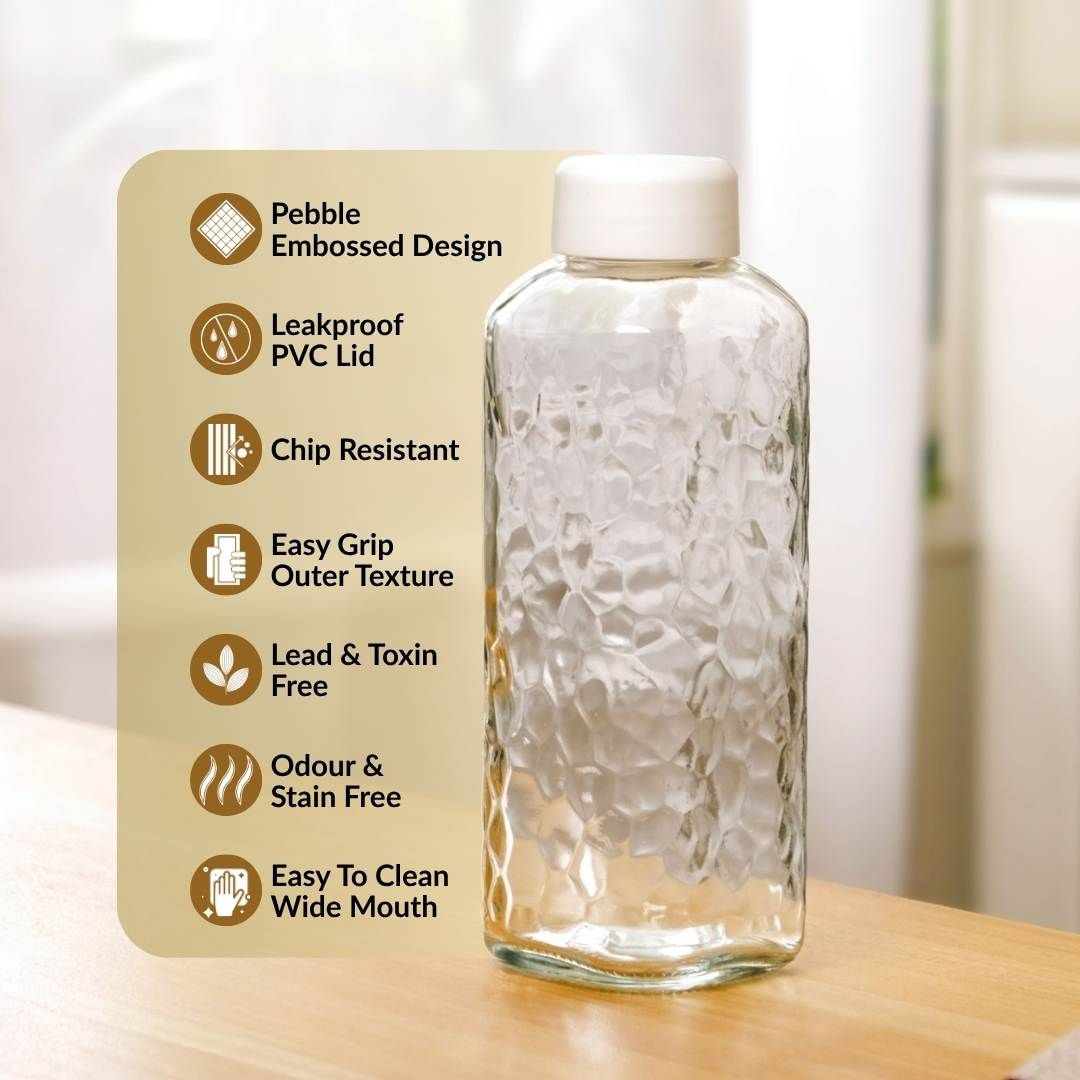 Glass Bottle Set Of 2 720ml Nestasia