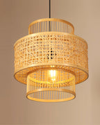 Modern Rattan Pendant Lamp for Dining Space and Home