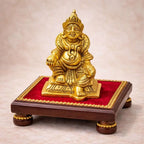 Brass Sitting Kuber Maharaj Idol (4 Inch) Vedansh Craft
