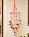 Handmade Ganesha Wind Chime with Bell for Home Decor