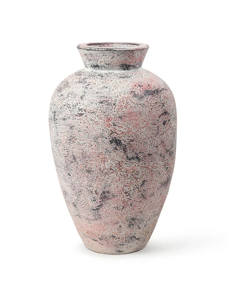 Antique Finish Terracotta Vase for Old World Charm