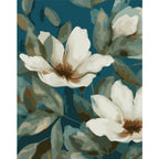 White Lilies DIY Paint By Numbers Kit Nestasia