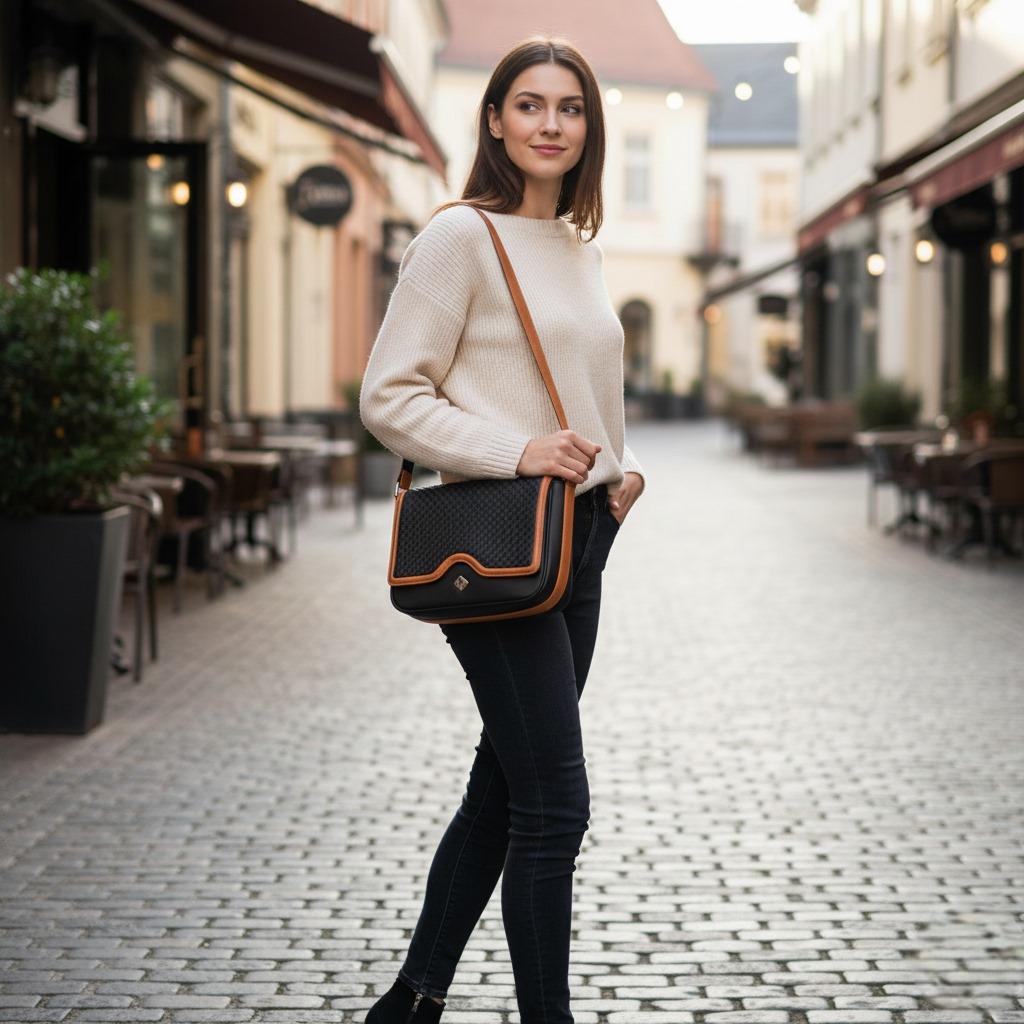 Soi Tresse So Chic Shoulder Bag Nestasia
