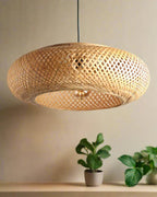 Boho Bamboo Pendant Lamp for Home Decor and Lounge