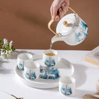 White Teapot Set Nestasia