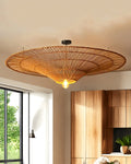 Handmade Bamboo Pendant Light for Balcony and Patio