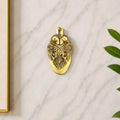 Brass Gandaberunda / Two Headed Bird Wall Hanging Idol (3.8 Inch) Vedansh Craft