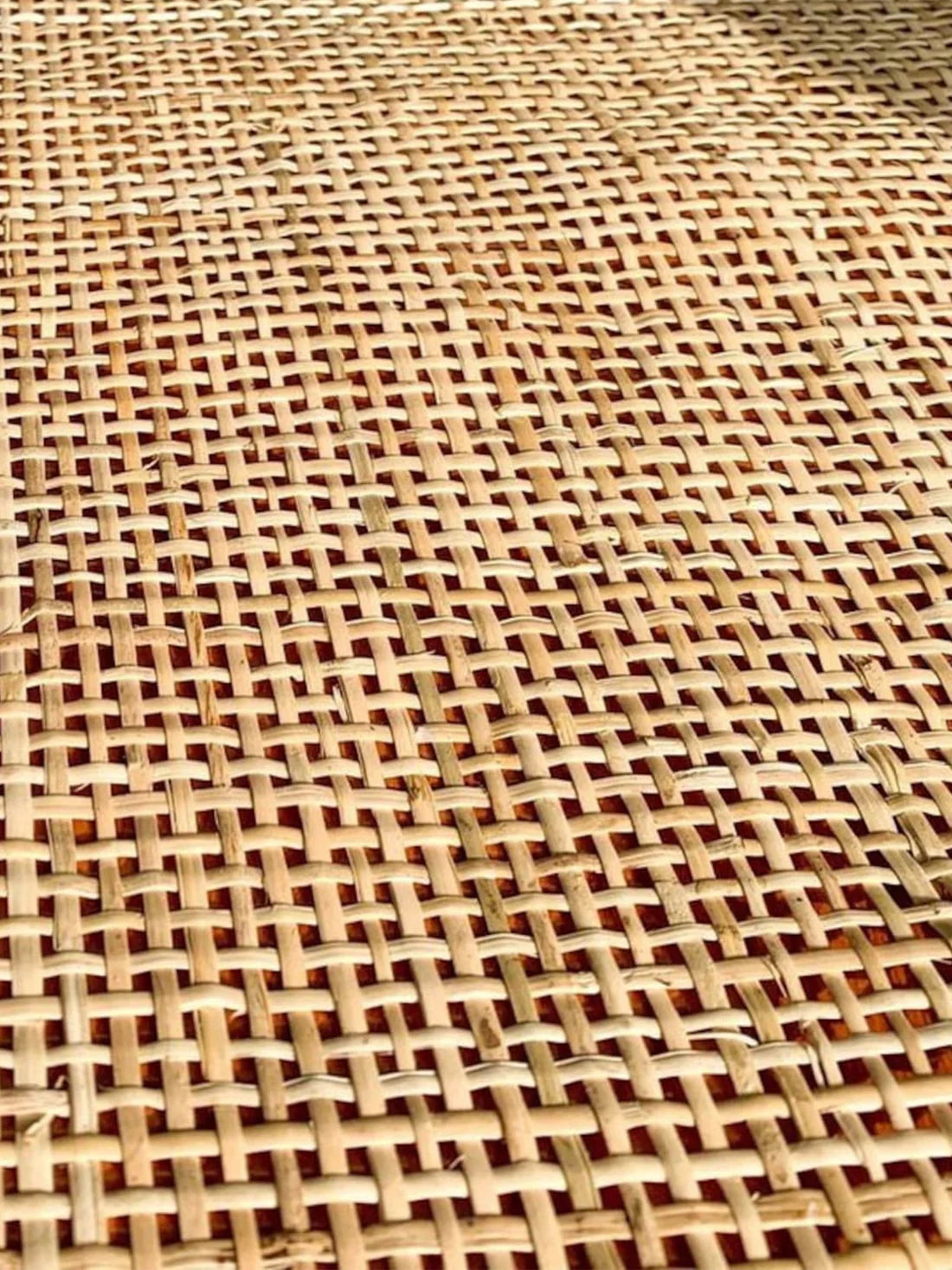Rattan Webbing Roll for Upholstery, DIY, and Decorative Projects