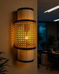 Modern Rattan Wall Lamps For Living Room Decoration