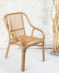 Durable Bamboo Arm Chairs for Living Room and Lounge Areas