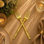 Handcrafted Brass Fork & Spoon Set – Premium Indian Brassware (7.2 Inch) Vedansh Craft