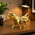 Brass Decorative Bull Statue (5 Inch) Vedansh Craft