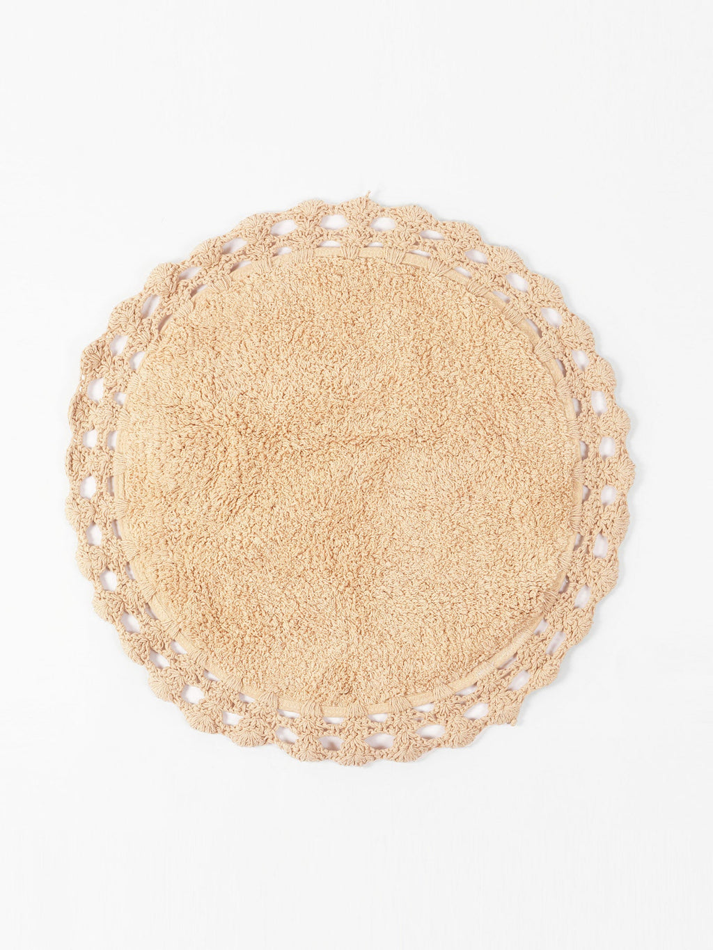 Absorbent Handloom Cotton Rectangular Bath Mat For Home Use